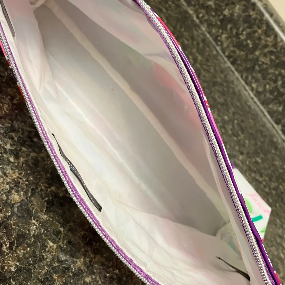 3/$15❤️ Lancôme Paris theme cosmetic bag makeup bag